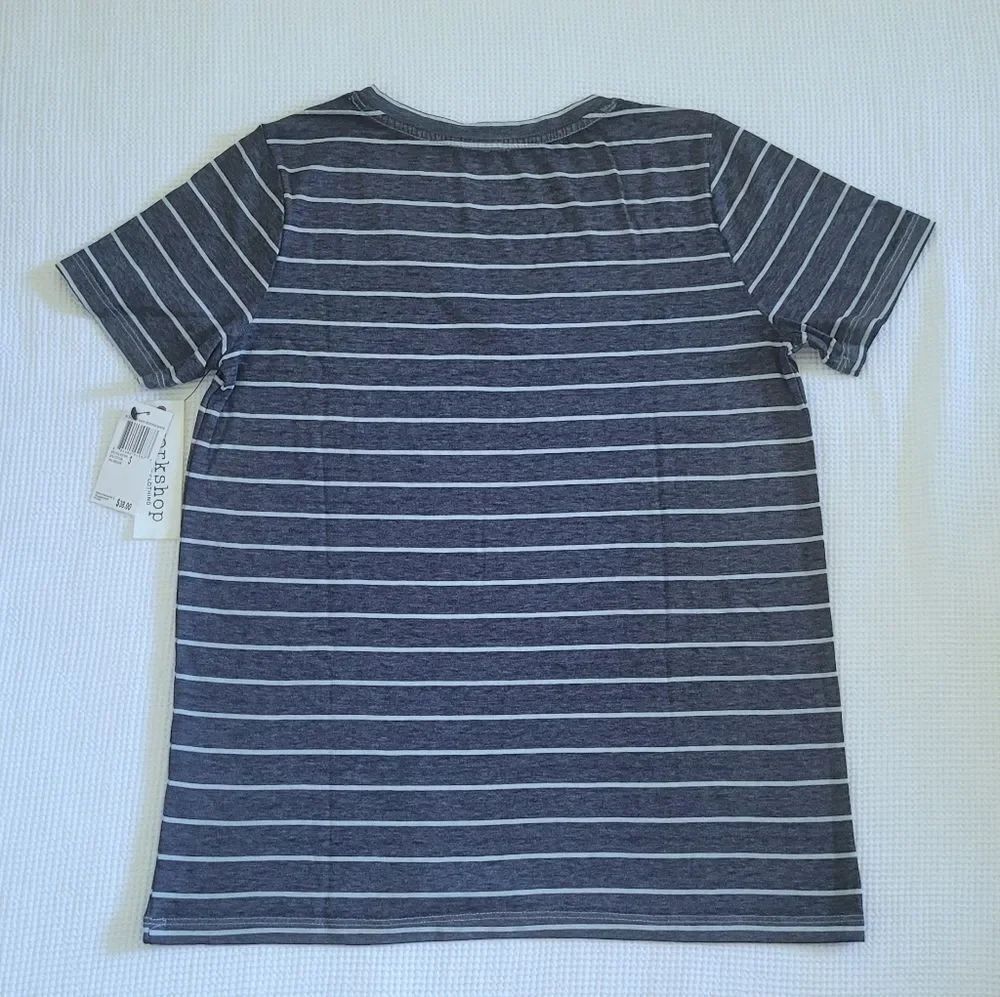 Workshop Republic Clothing Striped Tee - NWT - Picture 2 of 11